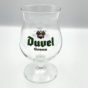 Duvel Moortgat Green Belgian Beer Tulip Glass Ritzenhoff Crystal 0.25 L Goblet‎